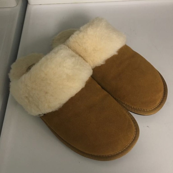 Staheekum Women's Cozy Slide Slipper, Wheat, Size 10 - Picture 2 of 4